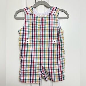 TBBC Jack Keene Jon Jon Colorful Plaid 12-18m